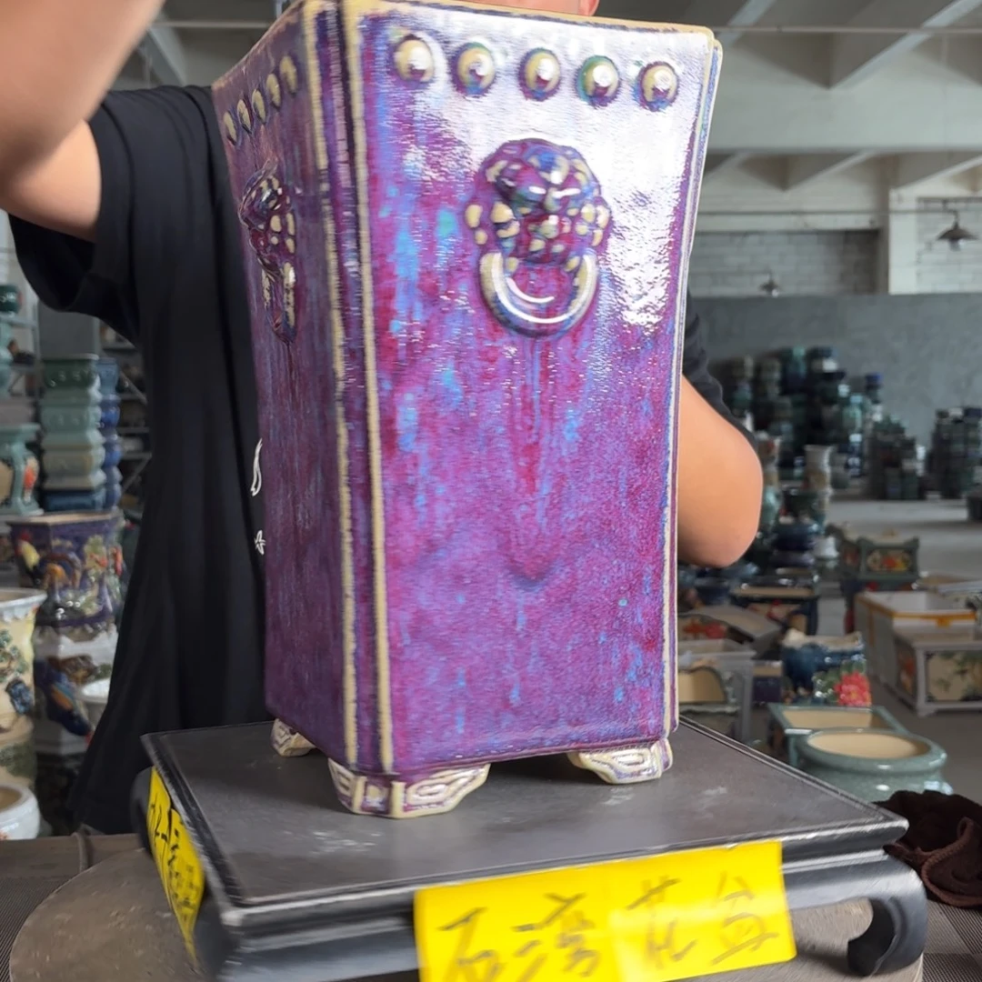 。一风堂石湾花盆 内16*33