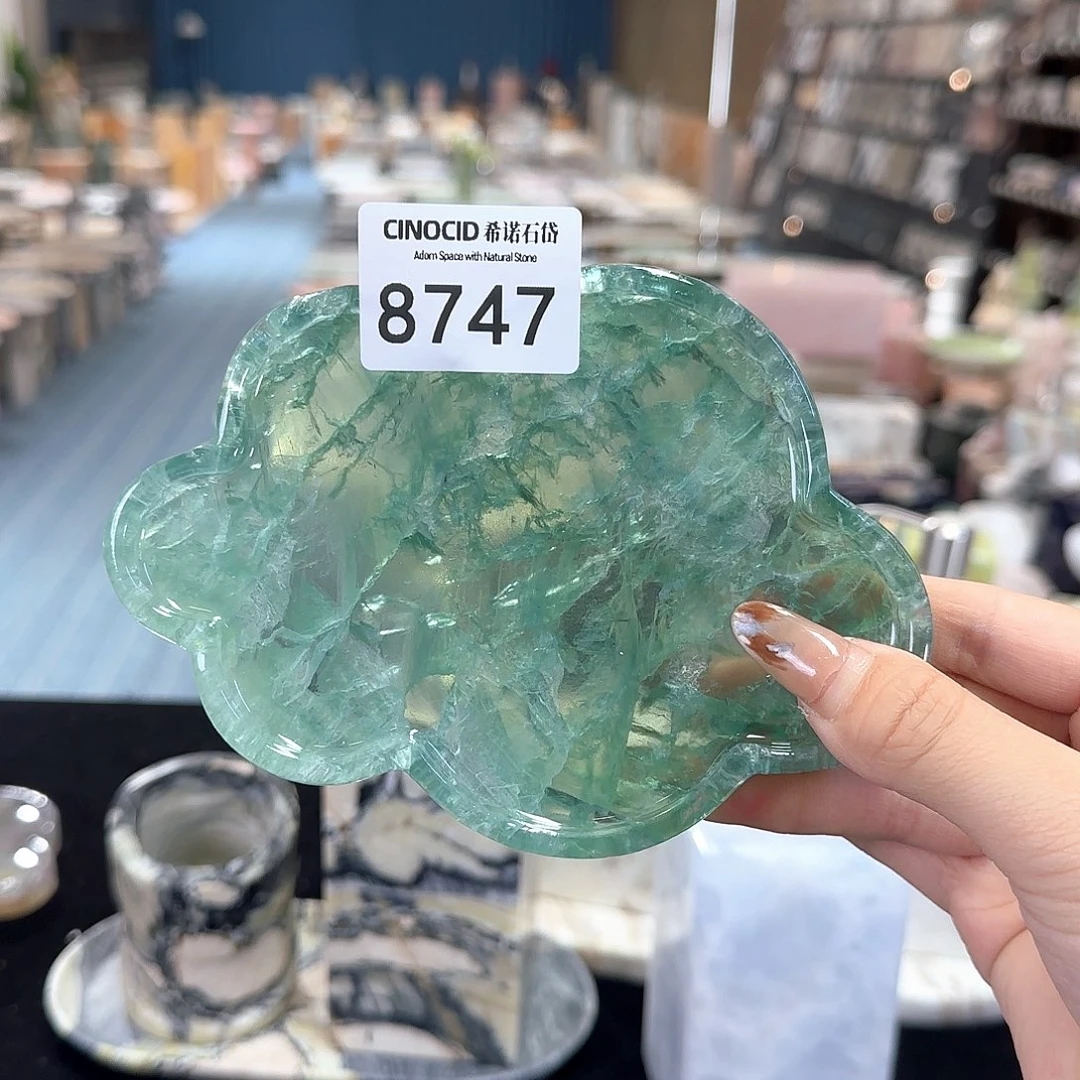 石材8747绿水晶小云朵福利