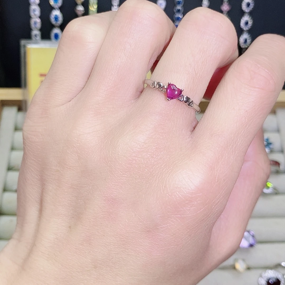 未镶嵌戒指石榴石（紫牙乌）