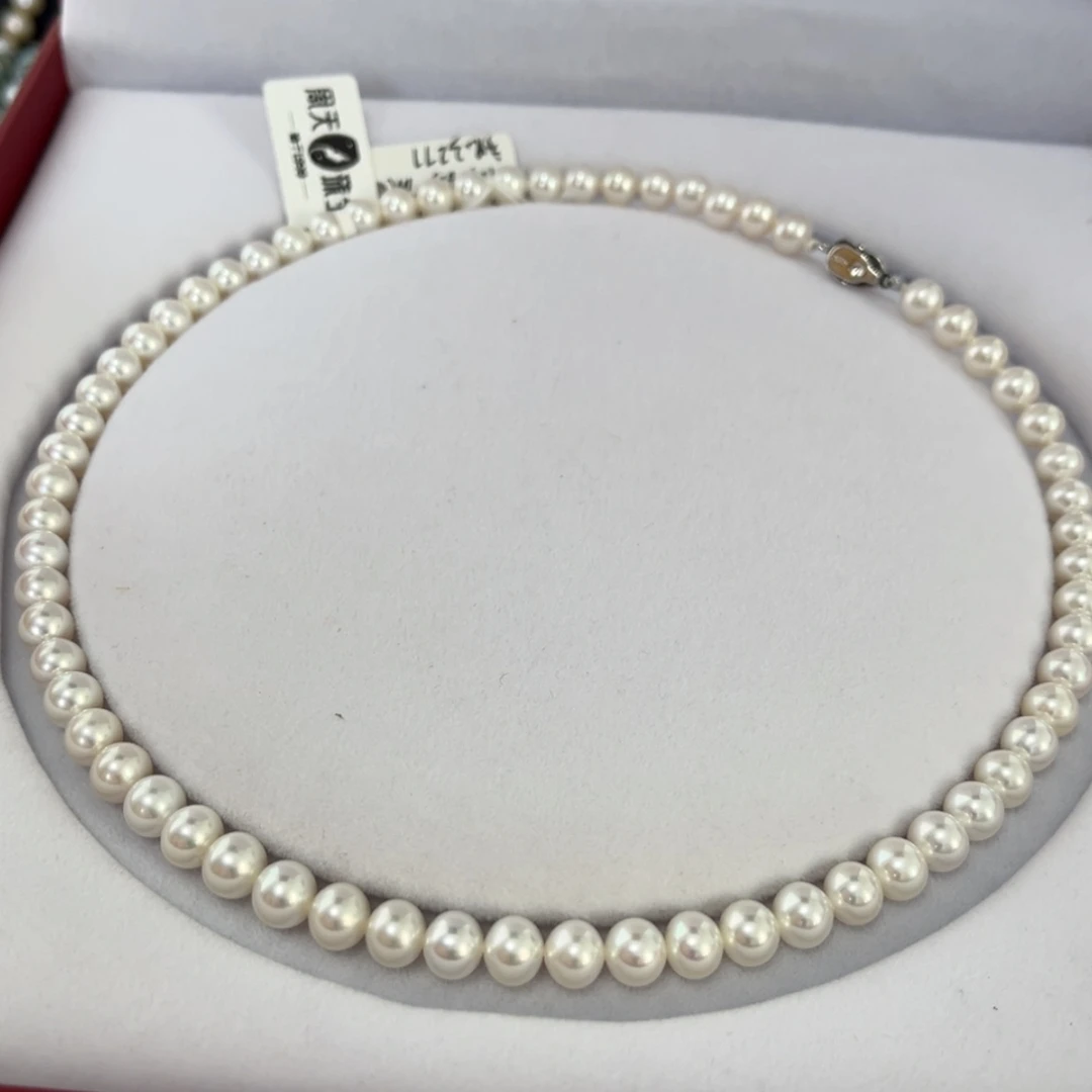 【闪购商品】颈饰银S925镶嵌淡水珍珠