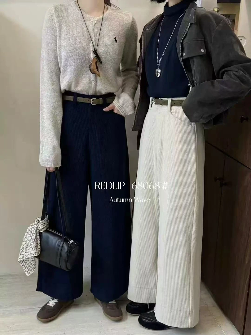 桃子自制 68068 百搭休闲裤