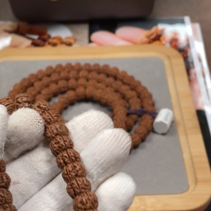 隋***代金刚菩提手串手持藏式老树王