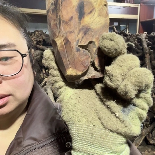 香榧木知*火琉璃的故事毛料摆件