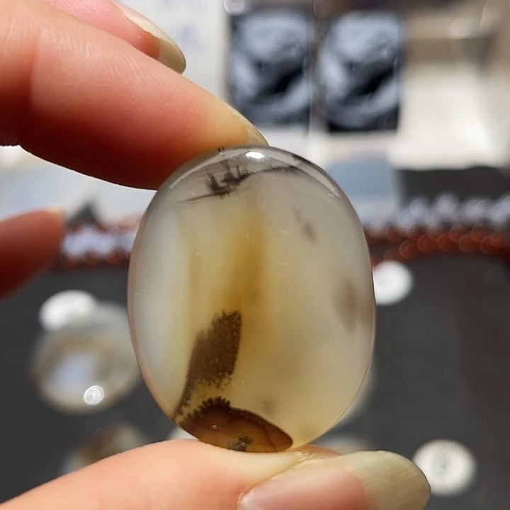 玛瑙/玉髓未镶嵌吊坠(不含链)