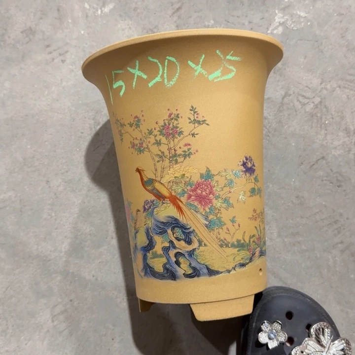 紫砂花盆25/20/15
