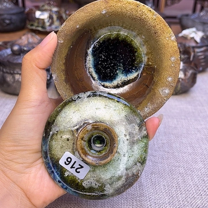 裸柴烧手工陶瓷茶器