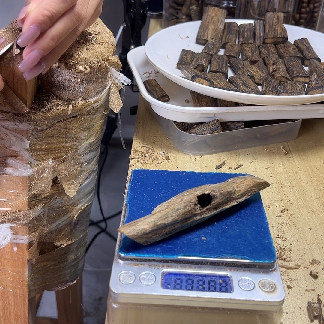 香料绿奇楠虫漏11克陆河