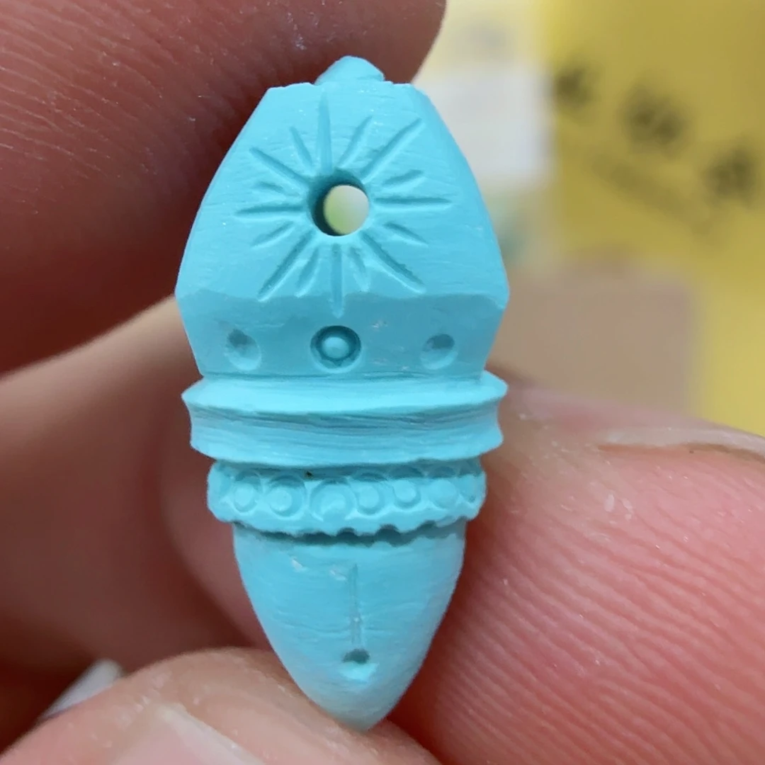 绿松石未镶嵌配饰