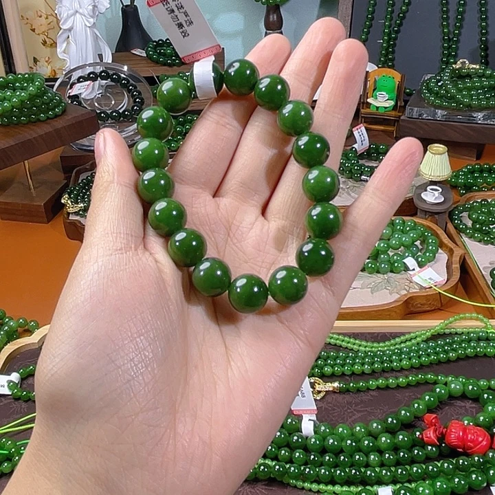 和田玉（碧玉）未镶嵌颈饰12