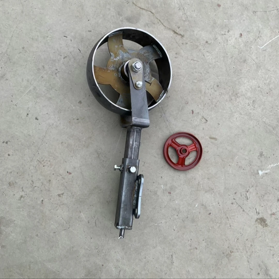 播种机免耕机加重可调节高度限深轮保持平衡