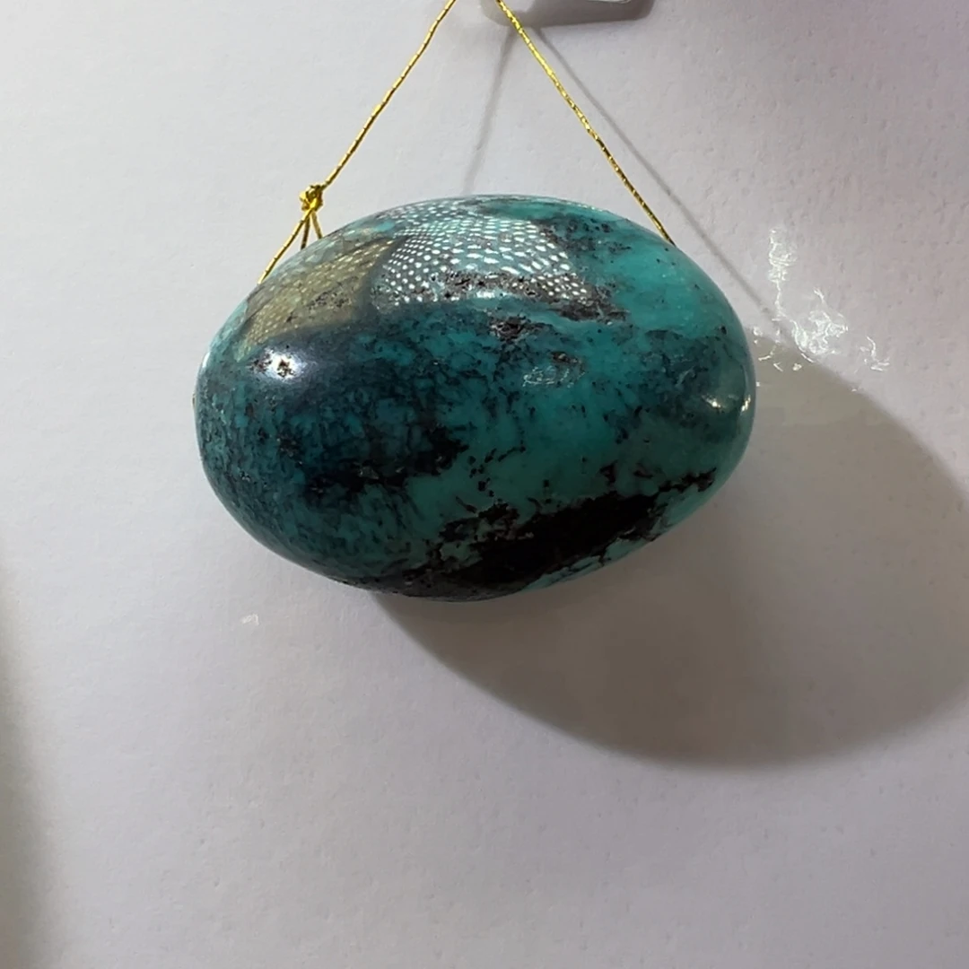 绿松石未镶嵌挂件