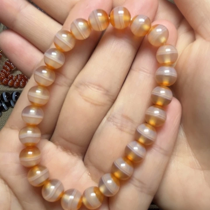 玛瑙/玉髓未镶嵌手链