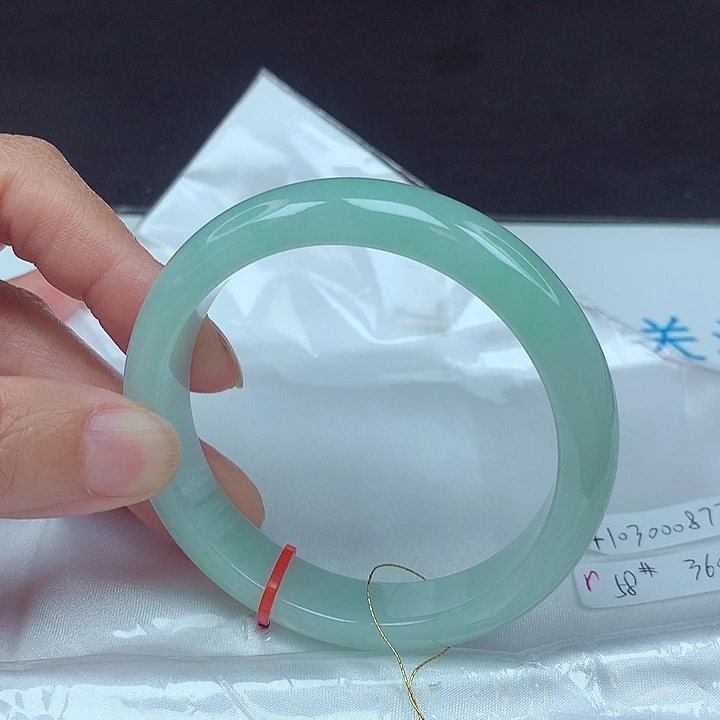 未镶嵌手镯翡翠58圈0877