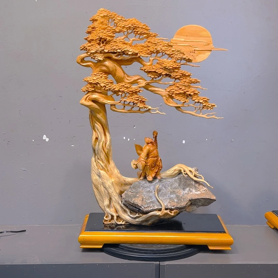 柏木（崖柏）木雕艺术作品欣赏