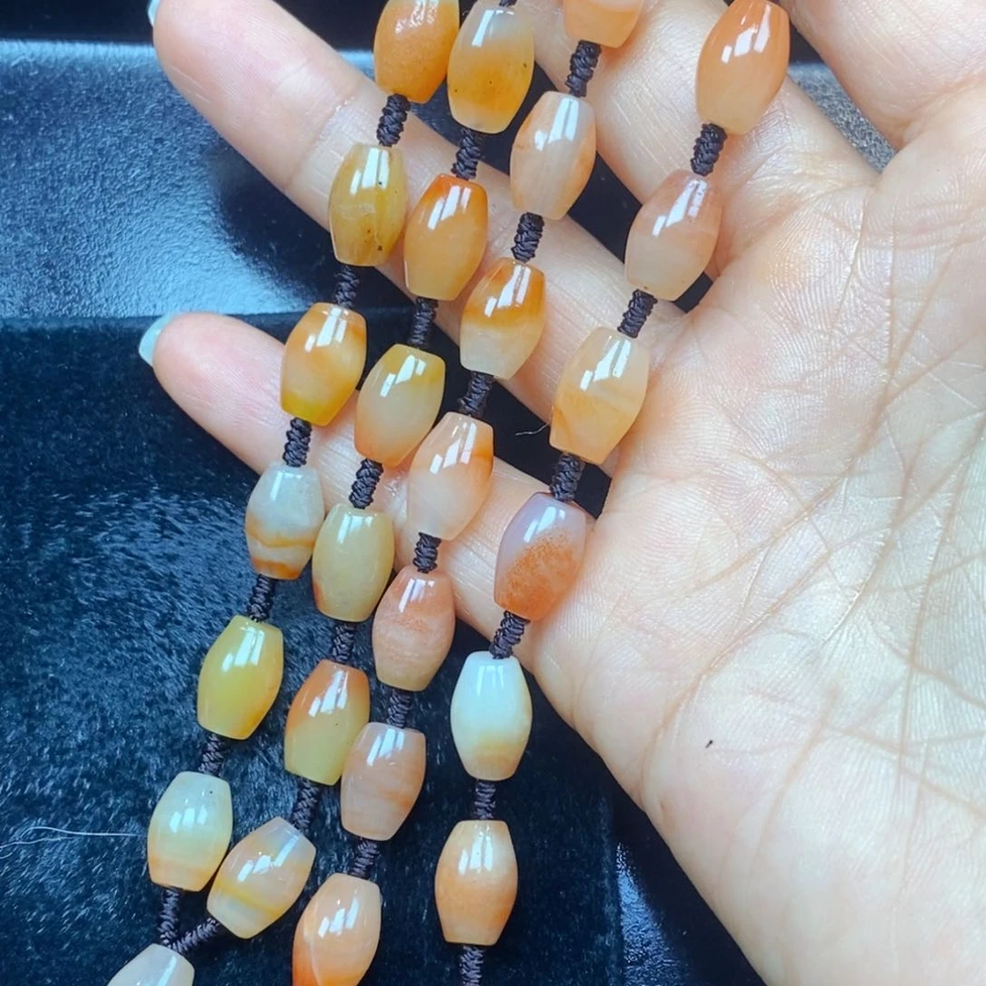 未镶嵌石英质玉（黄龙玉）吊坠(不含链)