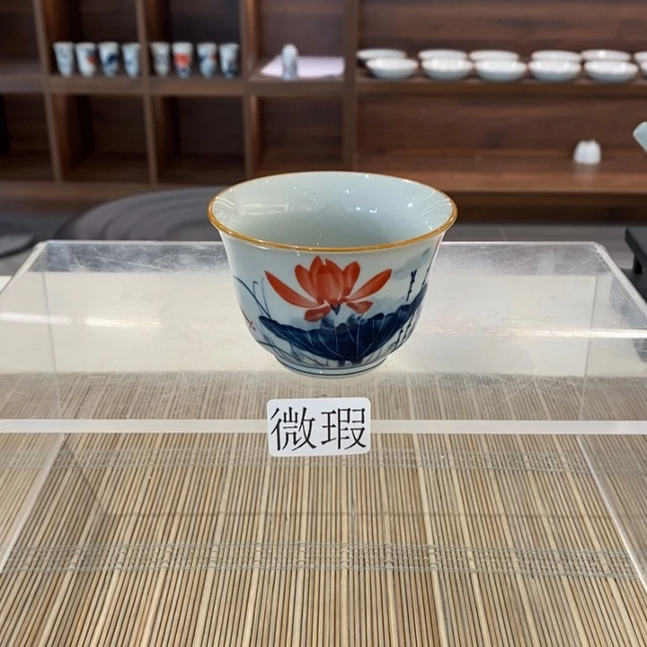 釉下老陶泥手工绘制