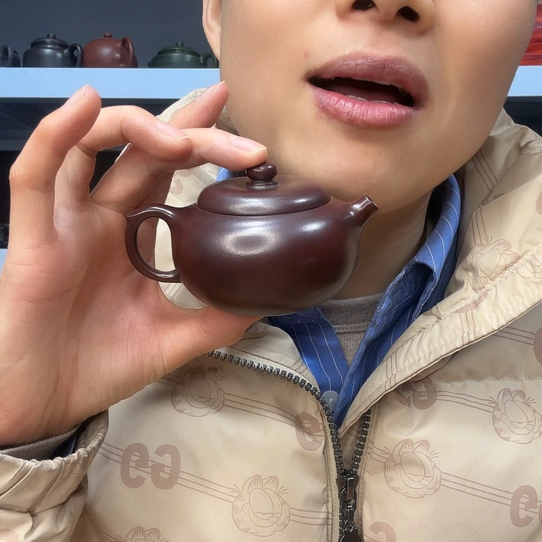 紫砂茶壶民间手艺人全手工制作