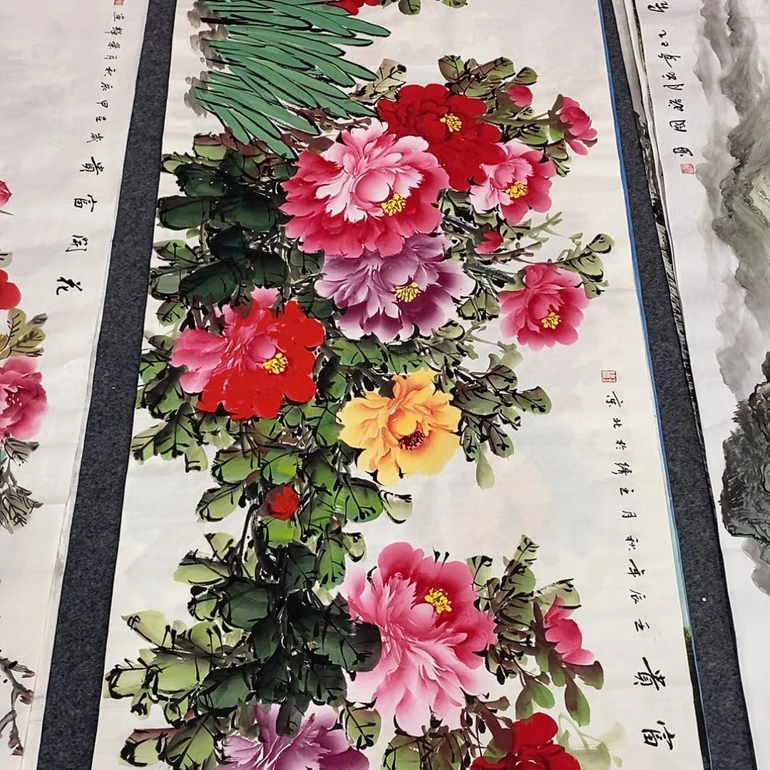 国画画画真的画画画