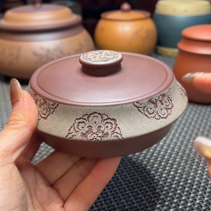 紫砂茶叶罐中高端紫砂茶叶罐