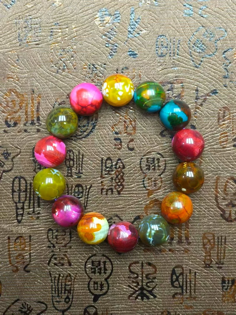 【阳阳甄选】A263华佗石手串 多样性发一