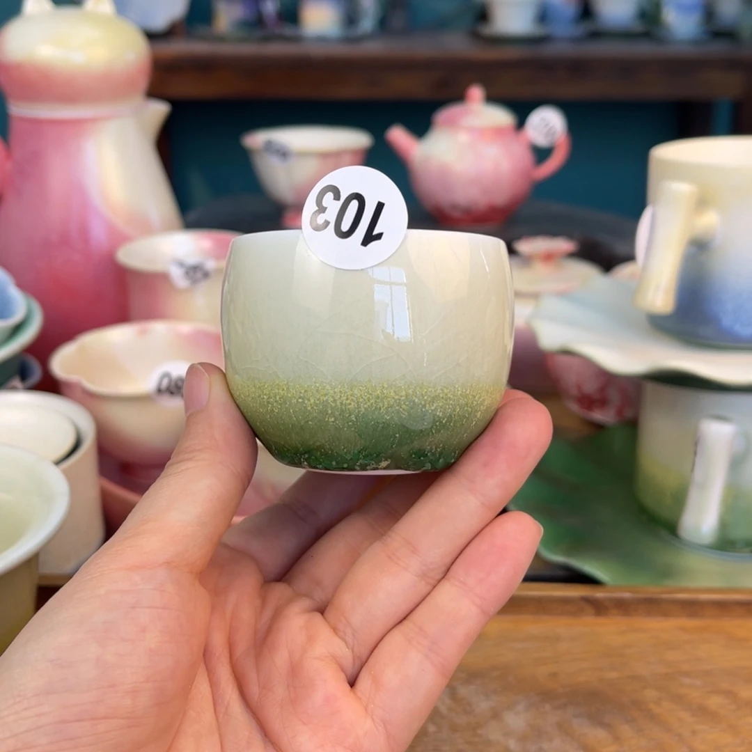 摆件木夕陶瓷手工茶器