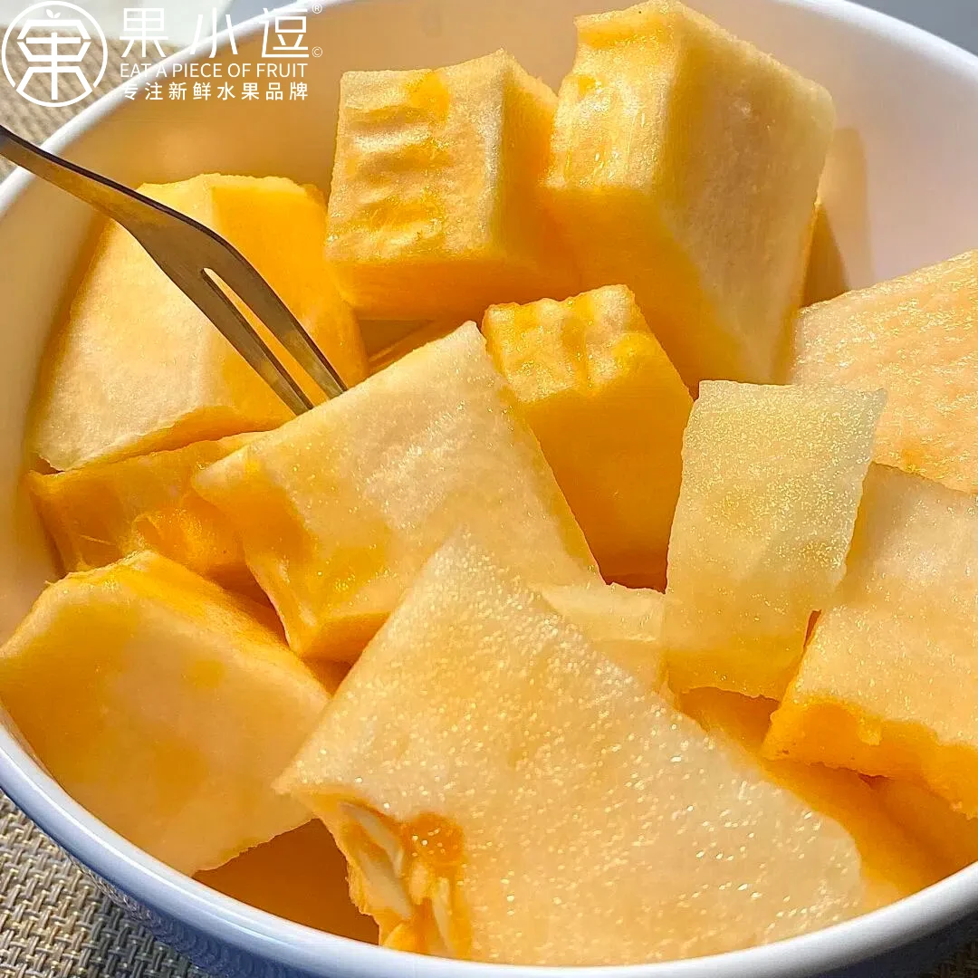 【大单拼】哈密瓜鲜果切 大盒装 450g
