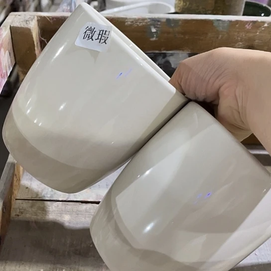 多肉绿植陶瓷花盆9.9包邮，有孔