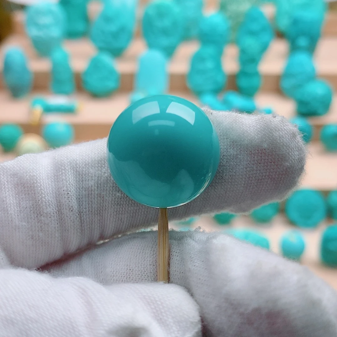 绿松石未镶嵌配饰