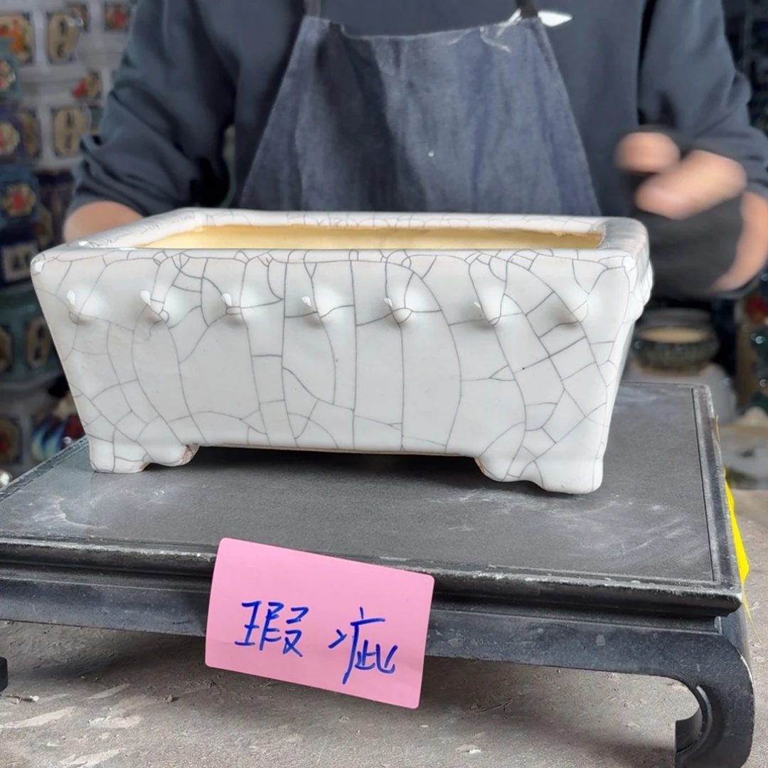 一风堂石湾花盆 内21*14*7.5