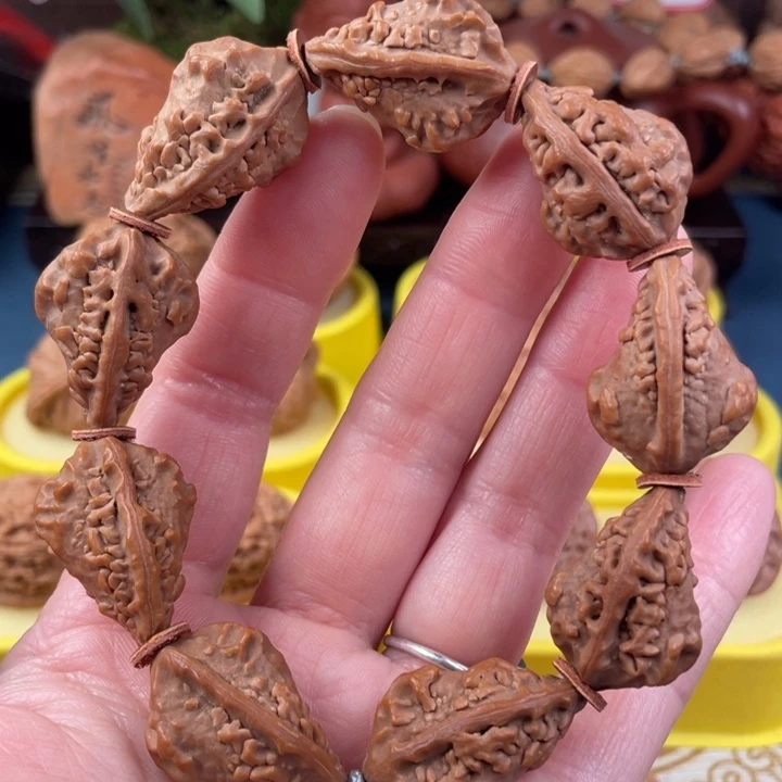 吊坠文玩核桃麒麟角18