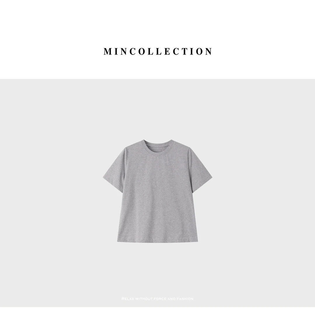 DE Mincollection三防T/经典罗纹圆领干爽舒适精棉休闲T恤40474