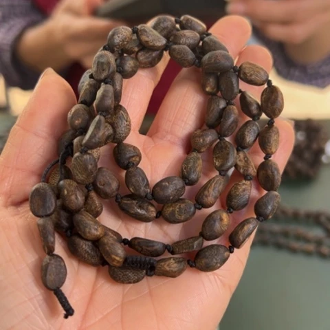 沉香手串乌身红土沉水19克卡0.7多样性发1串