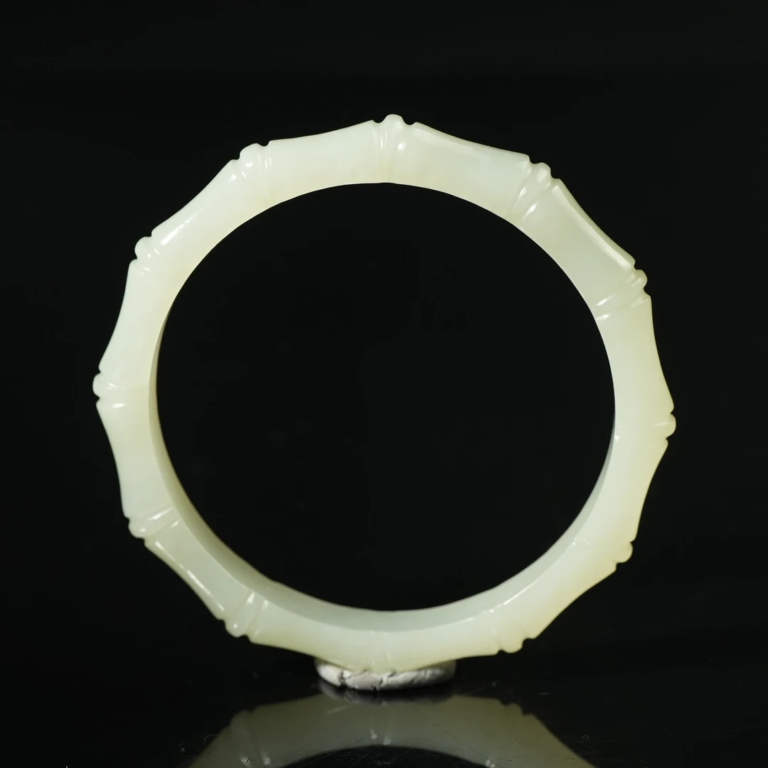 二十世纪和田玉竹节手镯LFJ250403008