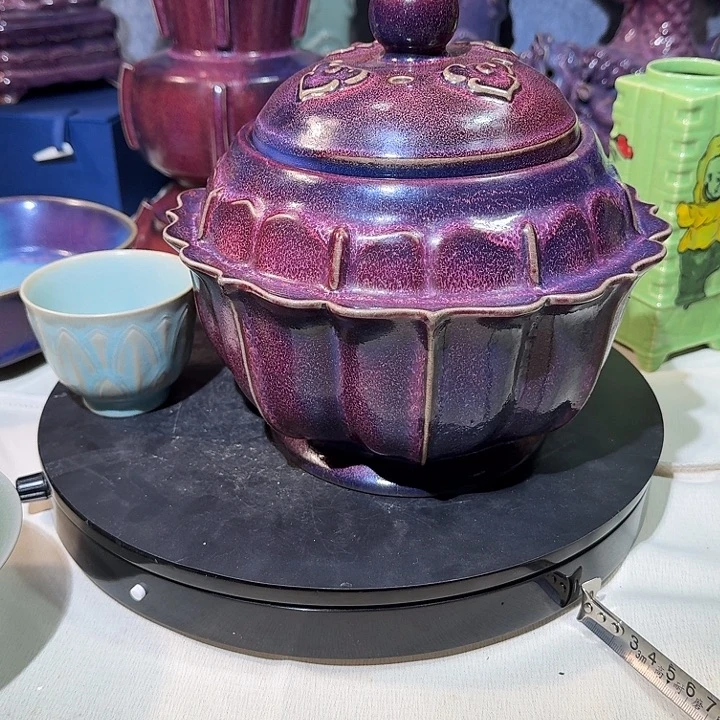 陶摆件钧官窑瓷器