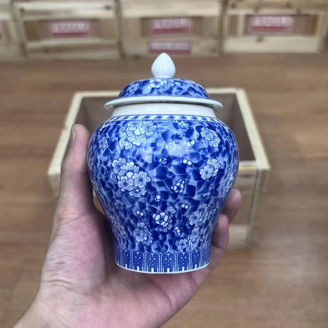 【闪购商品】冰梅花小将军罐存储罐茶叶罐茶具
