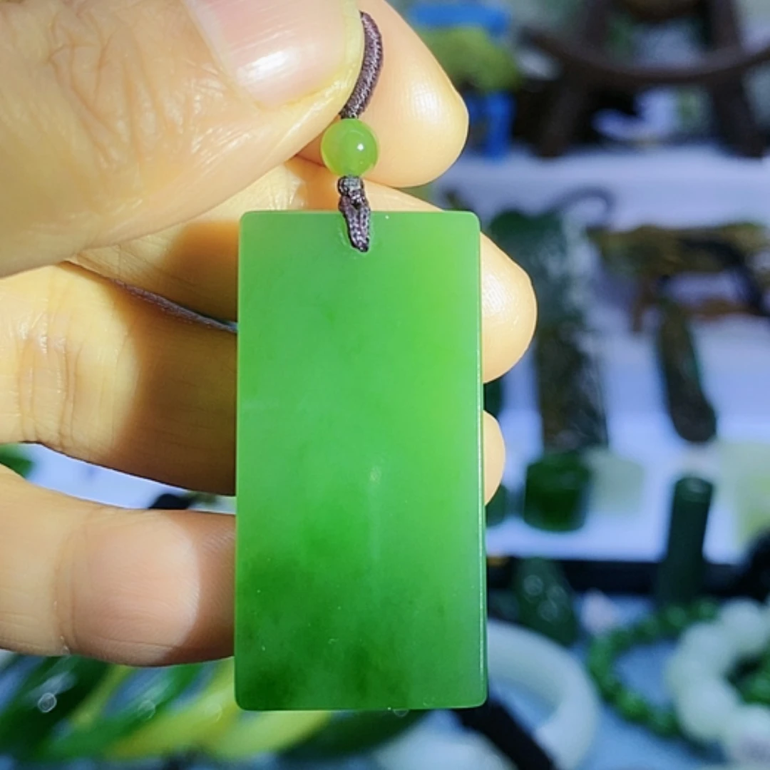 【闪购商品】未镶嵌和田玉（碧玉）挂件