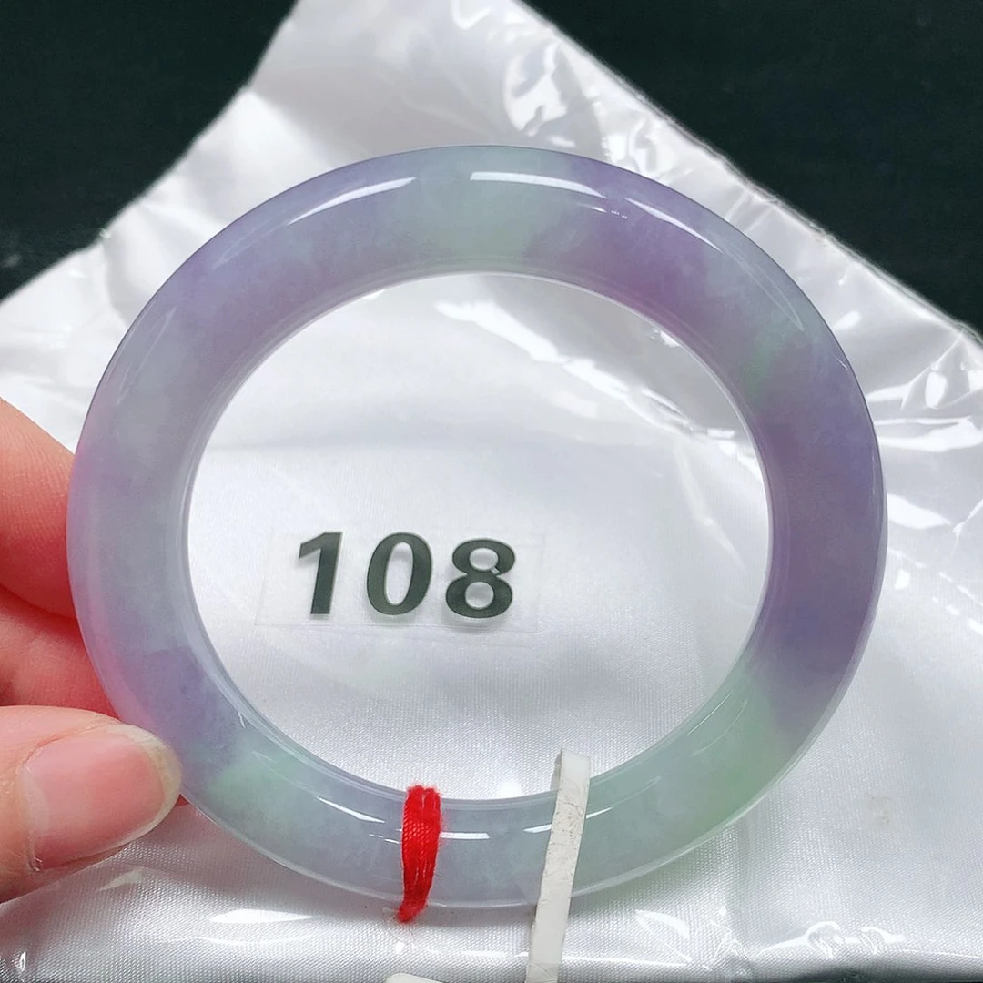 未镶嵌手镯（圆镯）翡翠53 号翡翠手镯