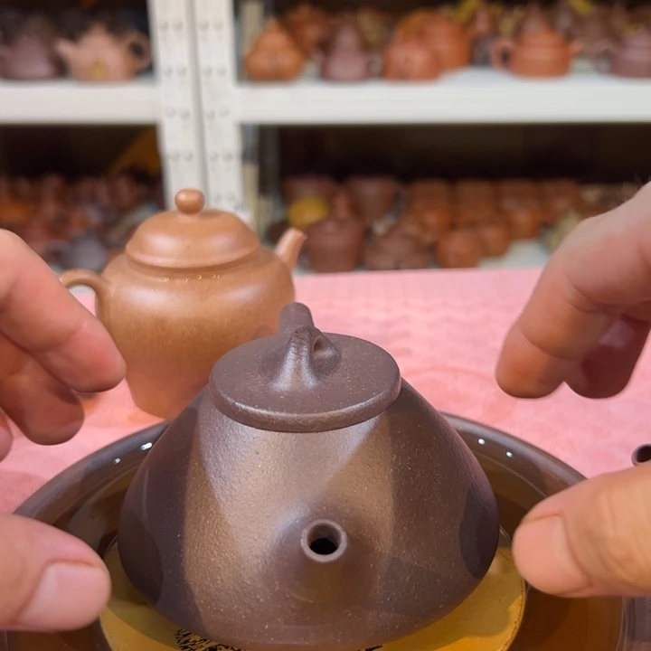 难***涂茶壶紫砂天青子冶200cc