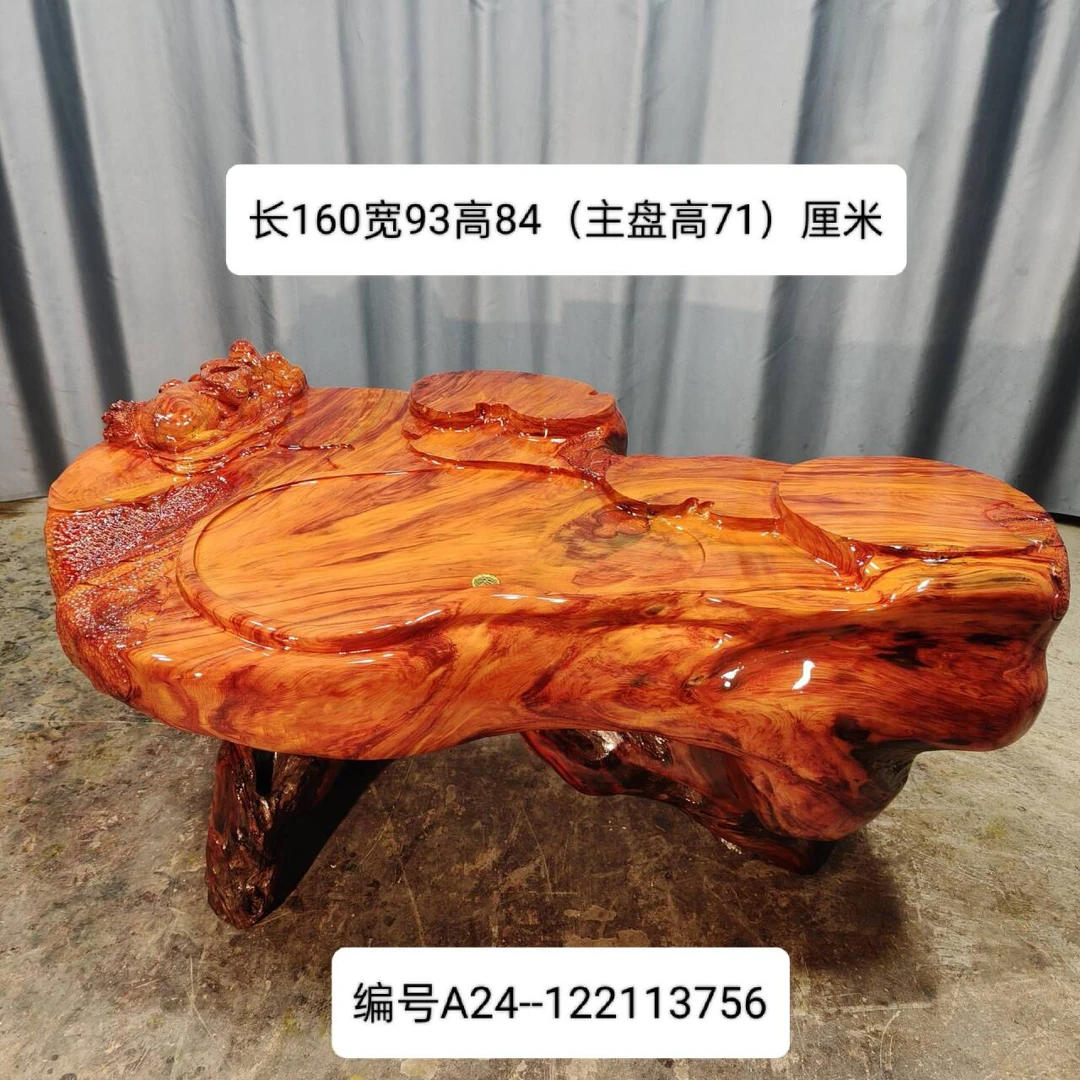 杉木整体茶台茶不含椅子不含凳子客厅新中式时尚简约禅意办公室