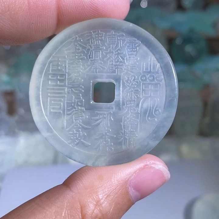 岫玉吊坠未镶嵌吊坠