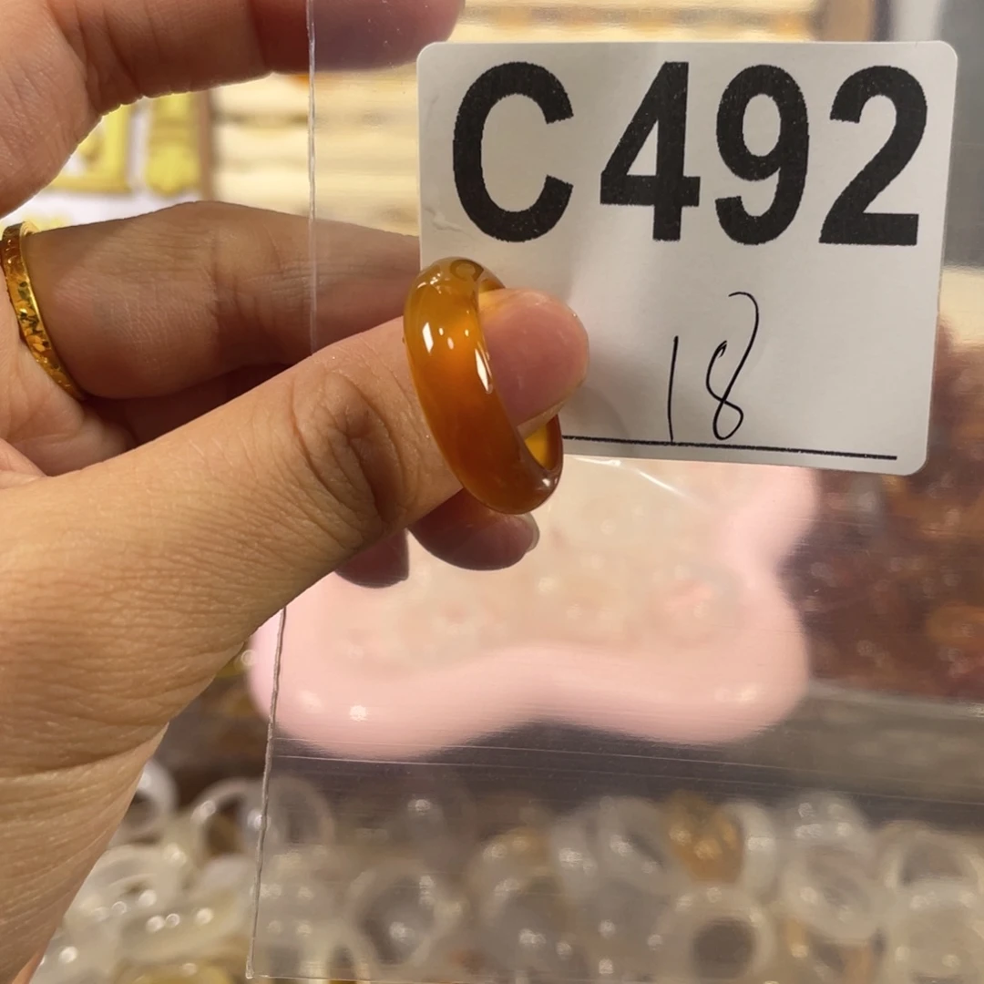 未镶嵌戒指玛瑙/玉髓492