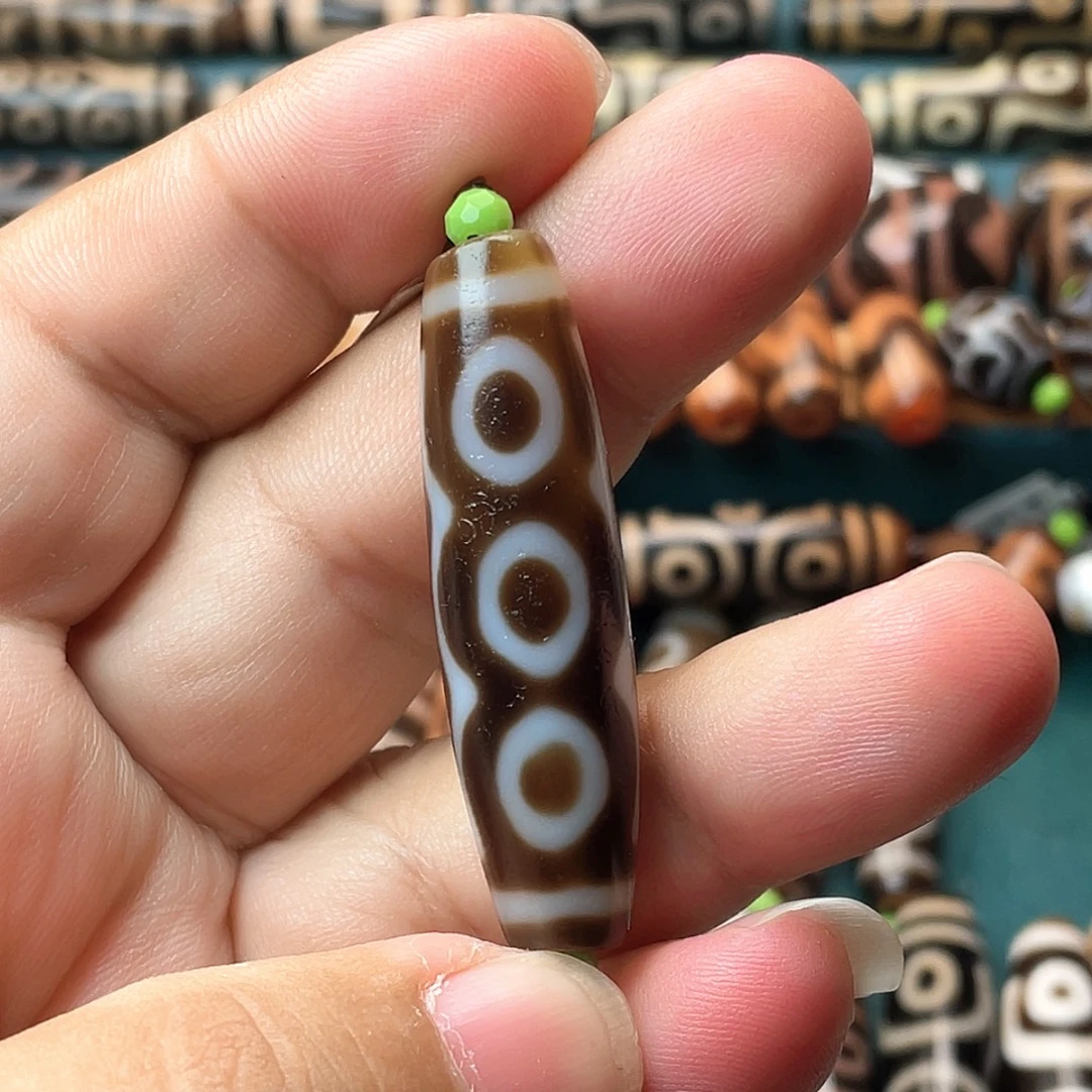 玛瑙/玉髓未镶嵌颈饰小卢五眼