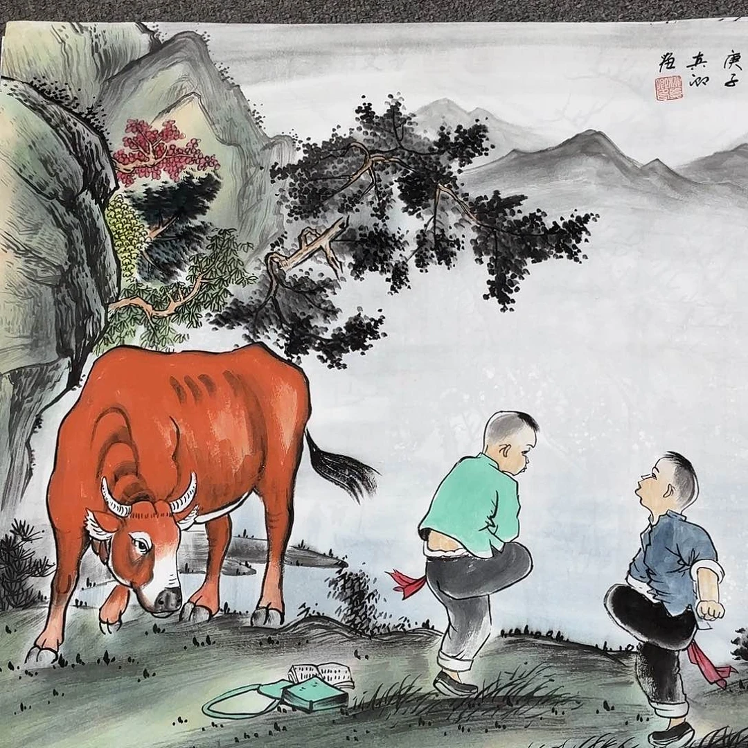 国画国画作品多次入选国内外大展