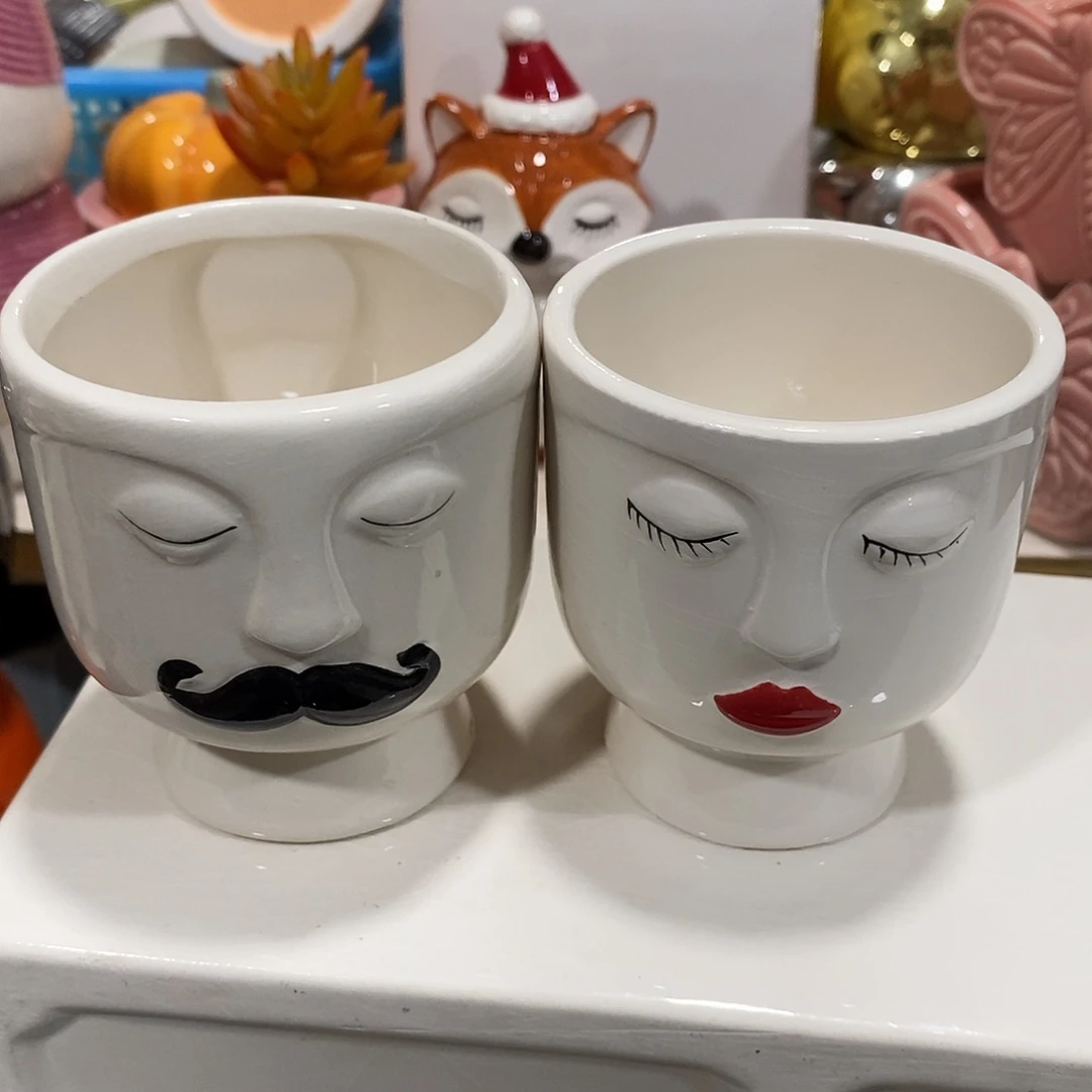 摆件陶陶盆有孔 瑕疵介意勿拍