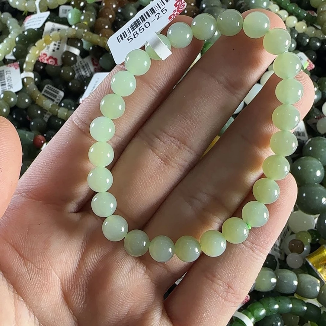 和田玉手链未镶嵌129