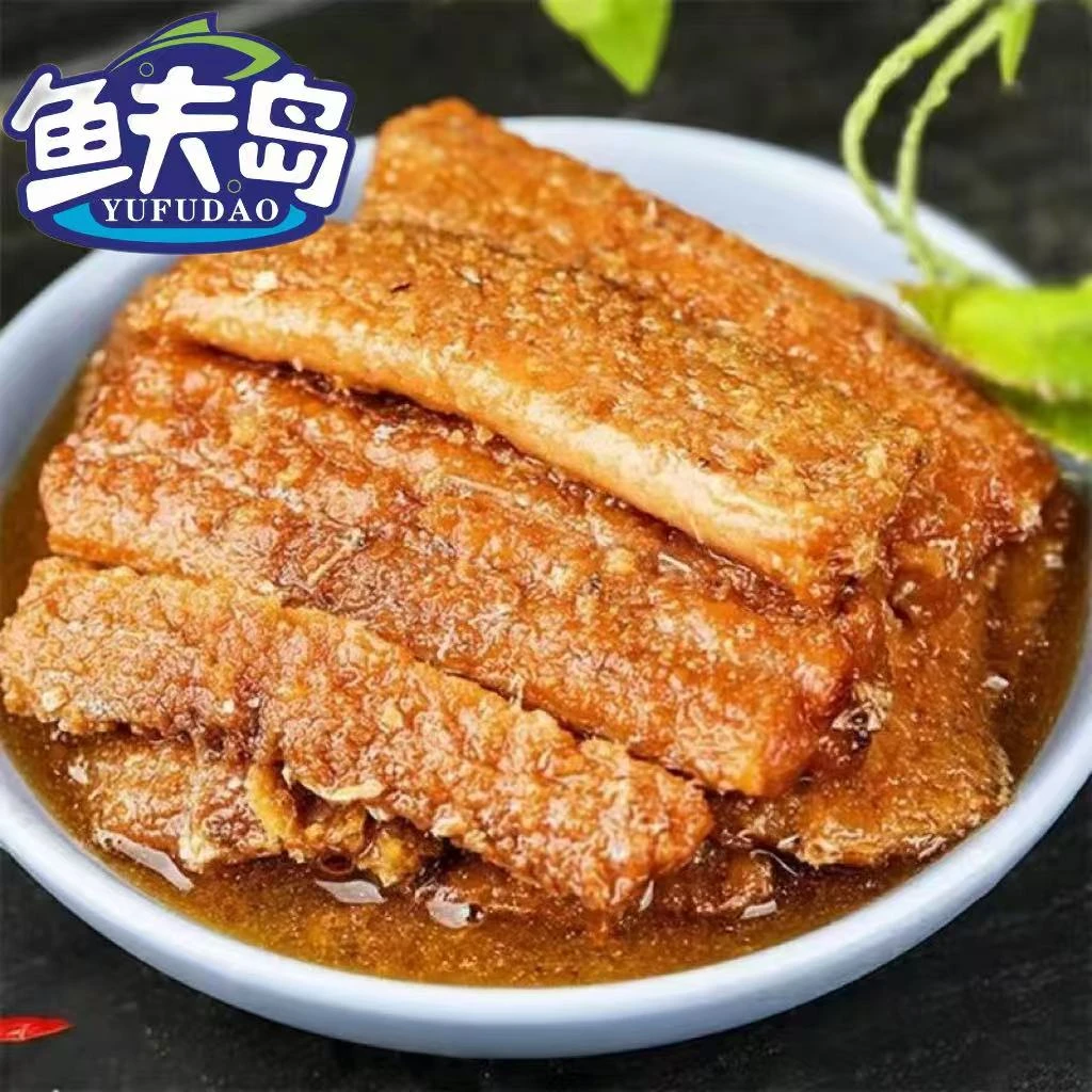 （芳妹）即食香辣五香带鱼罐头150g/罐 *12罐（冷藏更好吃）