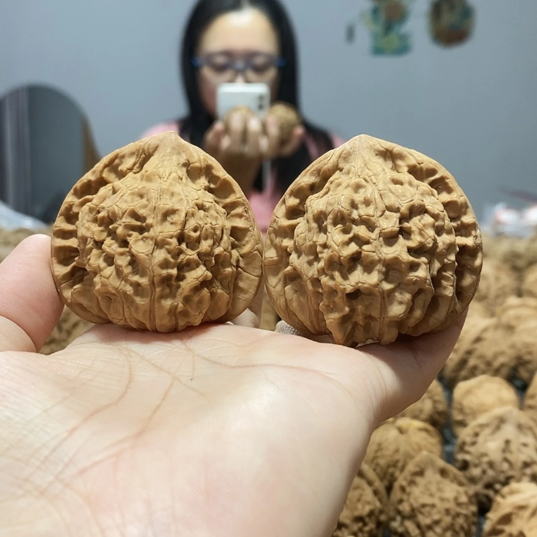 文玩核桃吊坠官帽48