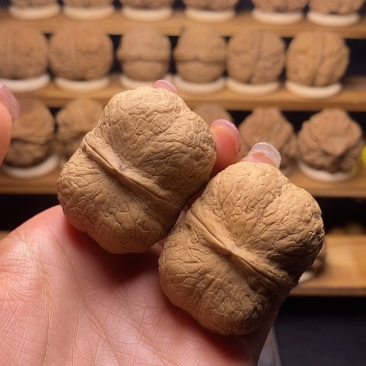 把件桃核云鼎方块44mm