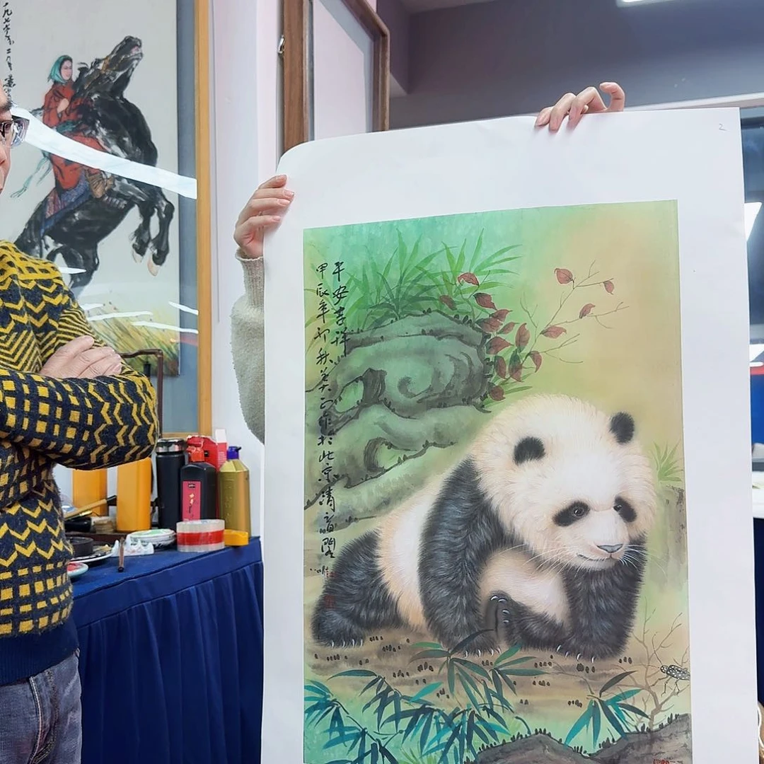 国画多次参加国内外重大会议