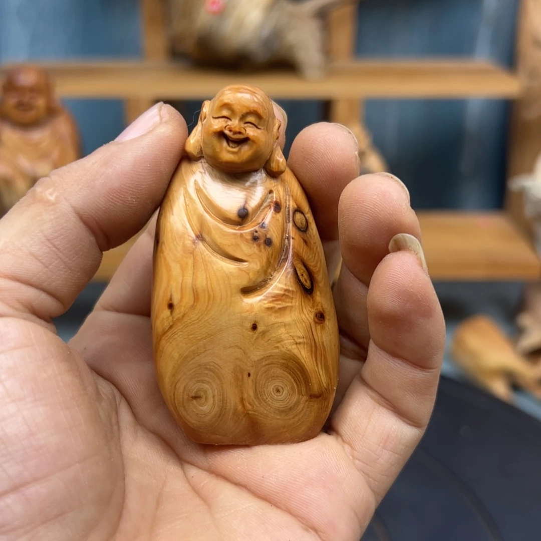 木@****药崖柏木摆件手把件